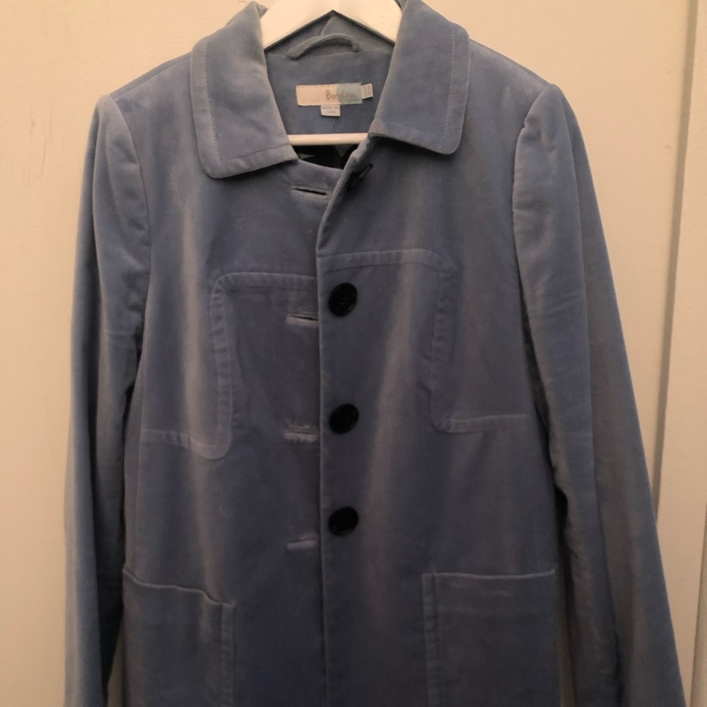 Boden light blue coat